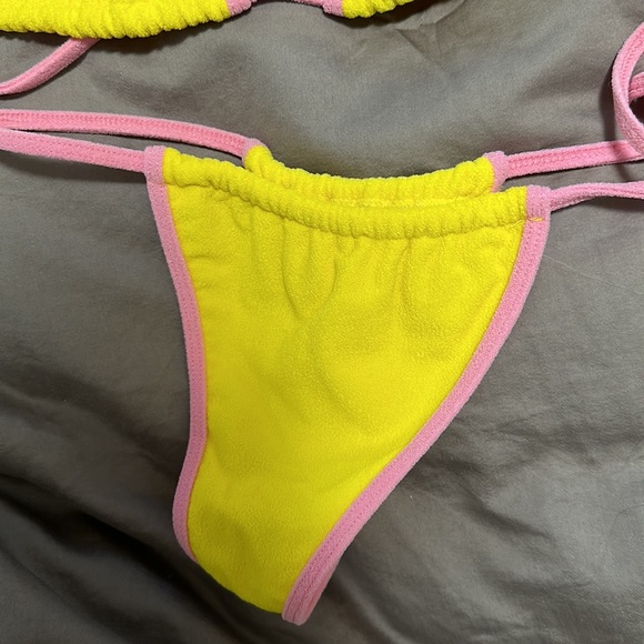 Khassani Swimwear - Caio Terry Bikini Top + Bottom and Laís Terry Skirt - Picture 7 of 10